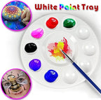 22pcs Paint Palettes, Plastic Paint Tray Palette, Paint Pallets - Image 3