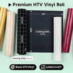 TECKWRAP Heat Transfer Vinyl for T-Shirts, 50+ Washes, REACH Certified & Dryer - Image 2