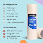 TapeManBlue Clear Transfer Tape - Image 4