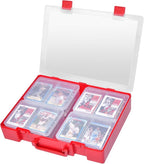 ALCYON 1600+ Trading Card Storage Box, Waterproof Plastic TCG Card Organizer by ALCYON