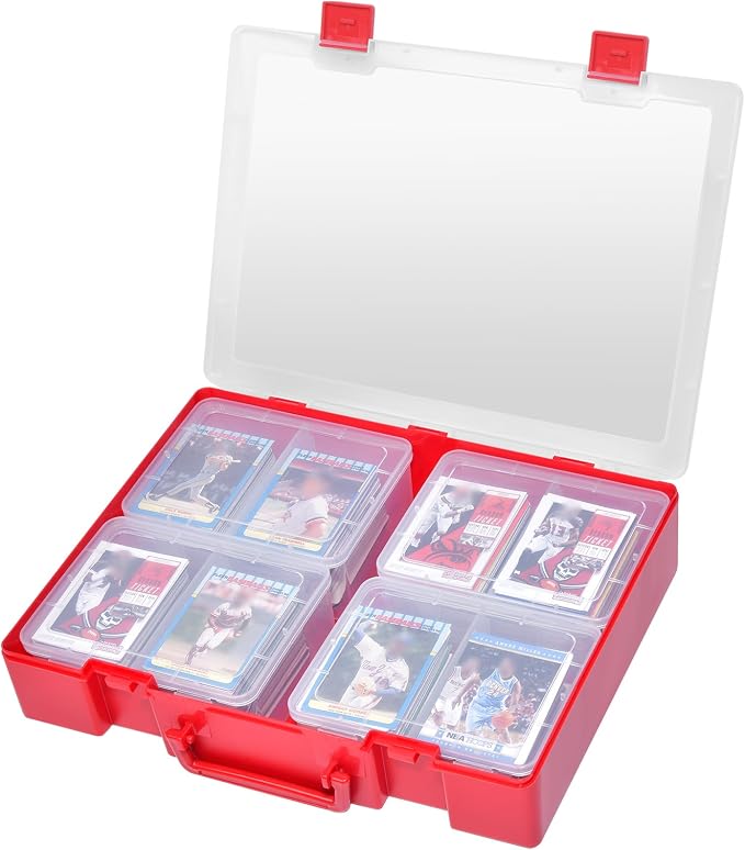 ALCYON 1600+ Trading Card Storage Box, Waterproof Plastic TCG Card Organizer by ALCYON