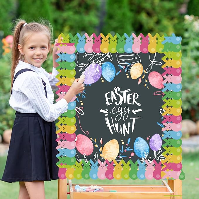 69Ft Easter Bulletin Board Borders Bunny Die-Cut Border Trim - Image 4
