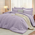 MUXHOMO 5 Pieces Twin Comforter Set, Soft Bed in a Bag Twin Size, All Season by MUXHOMO