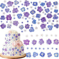 96 Pcs Natural Dried Pressed Edible Flowers by Unknown