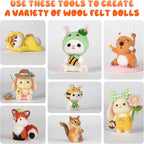 26-Piece Needles Felting kit Tools Needles Wool Felting Soft Needle Felting Pad - Image 6