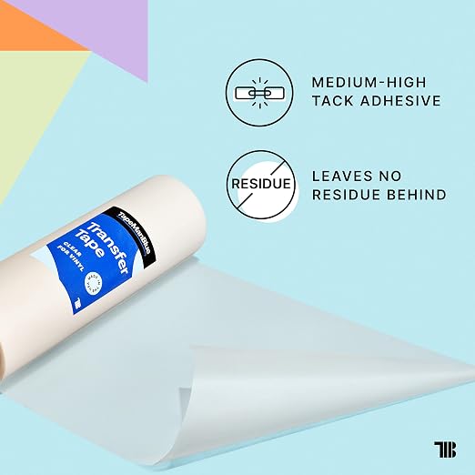 TapeManBlue Clear Transfer Tape - Image 3