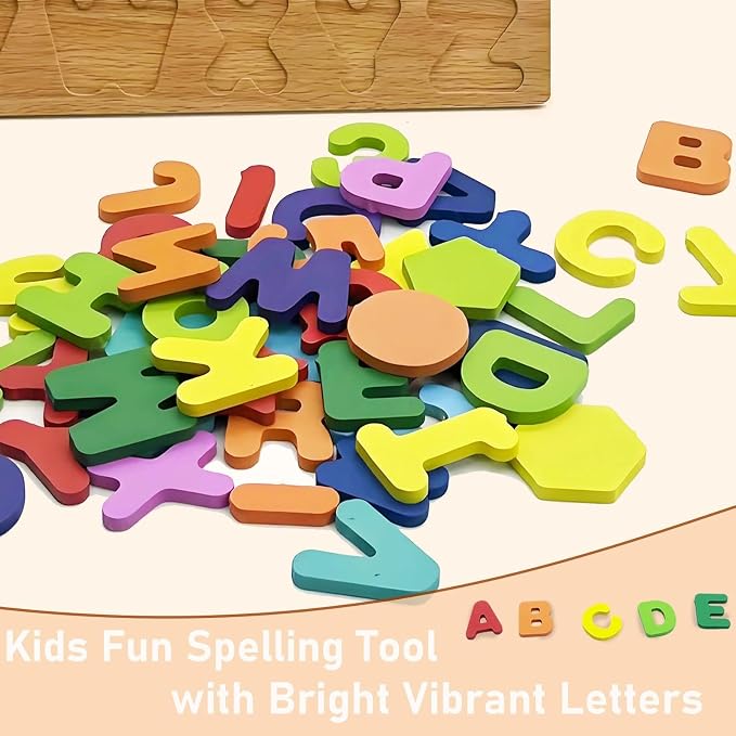 Wooden Puzzles for Toddlers 3-5, Boys & Girls, Montessori Toddler | 3 in 1 - Image 6