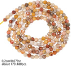 2mm 180pcs Crazy Agate Tiny Gemstone Beads - Image 3