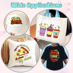 Tintnut Golden Kiwi Color Heat Transfer Vinyl, easy cut & weed, stretch washable - Image 6