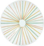 40 Pcs Transparent Lace Stickers by Obujopal