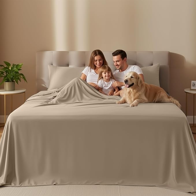 Utopia Bedding Queen Size Sheet Set – 4 Piece Bed Sheets, Soft and Breathable - Image 2