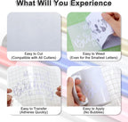 Sooez Glossy White Vinyl Roll, PET Backing, Permanent Outdoor Vinyl - Image 4