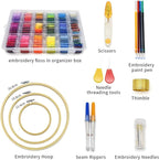ATTERET Full Range Embroidery and Cross Stitch Starter Kit - Image 4