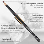 Aenir Sketch Pencils for Drawing, Artist Graphite Pencils, Sketch Set for - Image 3