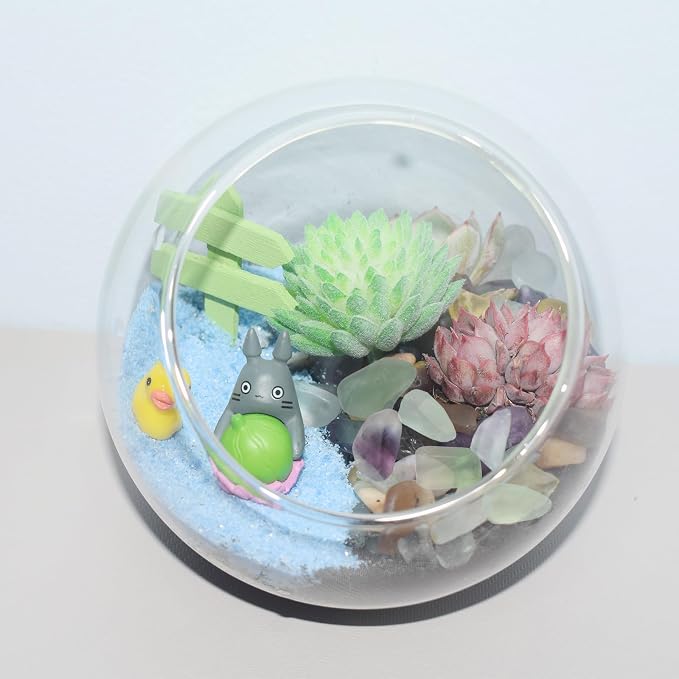 1 Lb/460g Pebbles for Indoor Plants, Sea Glass for Crafts, 0.2-0.35" Small - Image 6