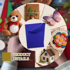 12 Pcs Felt Sheets, 7x11 Inch Stiff Felt - Image 4