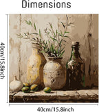 Mrnsiet Paint by Number for Adults Beginners, Easy Bottles Paint by Numbers - Image 3