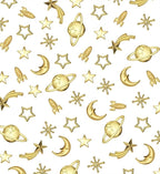 PENTA ANGEL Cosmos Themed Resin Fillers Charms Beads 42Pcs Gold Alloy Star Moon - Image 2
