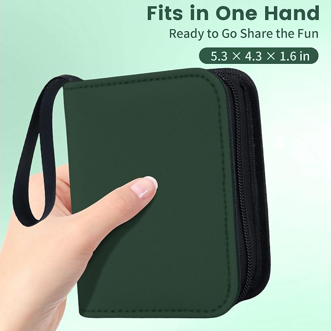 Mini Trading Card Binder Album, 1 Pocket Card Binder - Image 2