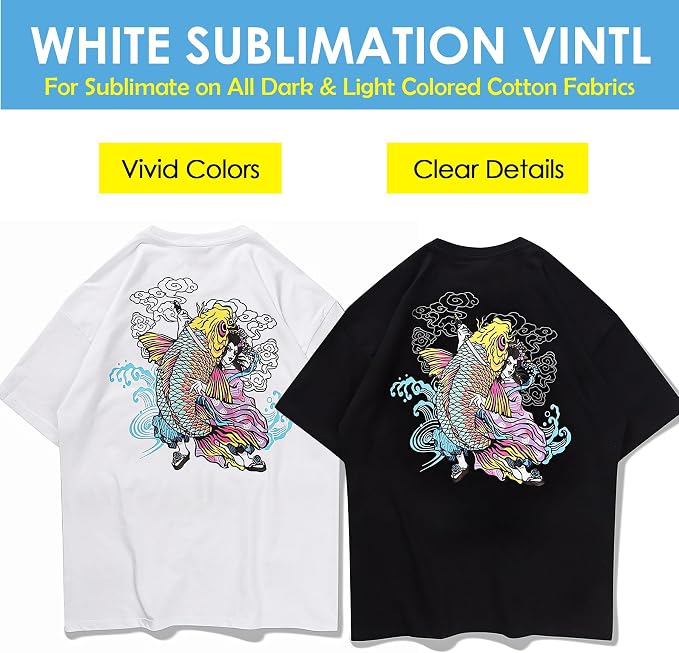 A-SUB Sublimation HTV for Dark and Light Fabric - Image 3