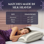 DECOLURE 100% Pure Mulberry Silk Pillow Case Queen Size – Highest Grade 30 - Image 8