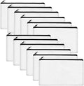 Legigo Blank Canvas Bag Zipper Pouch Makeup Bags Bulk by Legigo