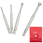 Beslands Hole Gauge Set, 1/8" to 1/2" Range, Telescoping Bore Gauge, Ball Type by Beslands