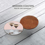 6 Pcs Cocktail Diamond Painting Coasters Kits - Image 7