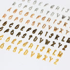 stino 200Pcs A-Z Metal Letter Charms - Image 6