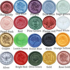 Crimson 300 Pcs Wax Seal Beads, Bright Red, Smokeless Odorless Non-Toxic Quick - Image 6