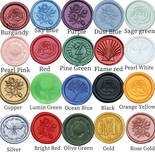 Crimson 300 Pcs Wax Seal Beads, Bright Red, Smokeless Odorless Non-Toxic Quick - Image 6