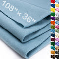 XSEINO Dusty Blue Large Felt Fabric 108" X 36 ", 1.4 mm Thick Soft Felt Fabric by XSEINOiscreating%EF%BC%81