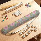 Preppy Grandmillennial Floral Mahjong Mat Bag - Image 4