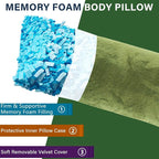 1 MIDDLE ONE Body Pillow, Memory Foam Body Pillows - Image 2