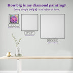 DIAMOND ART CLUB Lolite Succulent Diamond Painting Kit, Fun DIY Crafts - Image 4