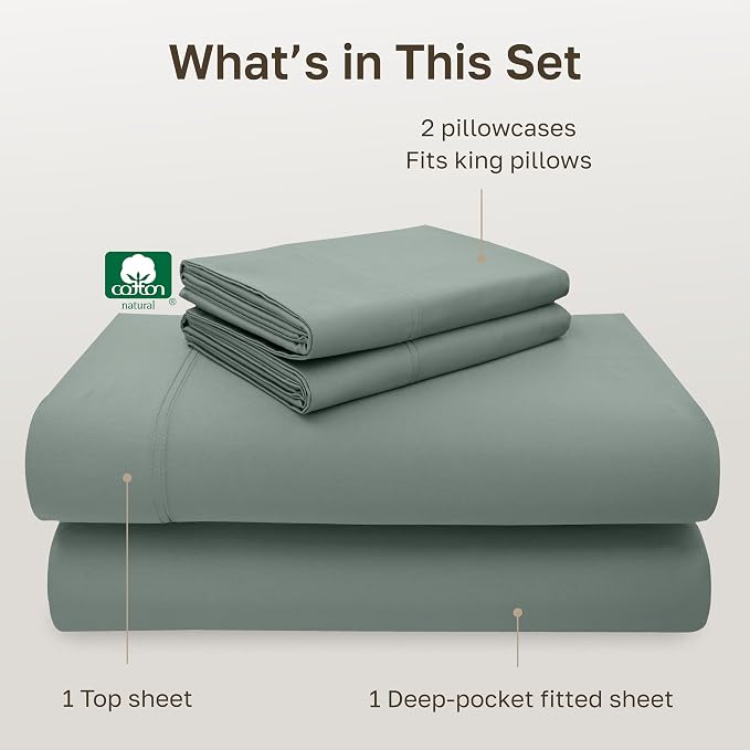 California Design Den King Size Sheet Set - Image 4