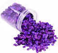 Mandala Crafts 6mm Cup Holographic Purple Sequins by MandalaCrafts