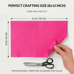 Soft Hot Pink Felt Fabric Sheets - Image 2