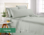 Queen Pillowcases by Pure Bamboo, Genuine 100% Organic Viscose Derived from - Image 5
