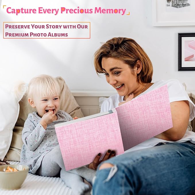Artfeel Photo Album Self Adhesive Scrapbook, Large Photo Book - Image 6