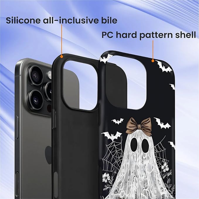 Case for iPhone 16 Pro Max, Scratch Resistant Hybrid Double Layer Hard - Image 2