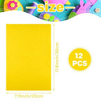 Morcheiong 12 Pcs Self Adhesive Felt Sheet Soft Felt Sheets - Image 2