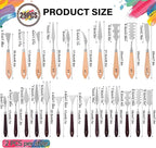 29 Piece Palette Knife Set | Numbered Paint Spatula Stainless Steel - Image 2
