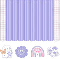 Tintnut Boho Permanent Vinyl 8 Sheets 12x10in Pastel Purple Adhesive Vinyl | by Tintnut