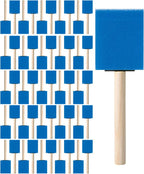 Bates- Foam Paint Brushes 2 Inch, 50 Pack by BatesChoice