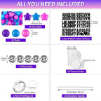 Simgoing Classroom Decor DIY Giant Friendship Bracelet Garland Teacher Table - Image 2