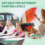 ESRICH Canvas Boards for Painting, 3 Pack 9x12 Canvases for Painting Cotton - Image 7