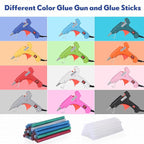 Nuenen 24 Pieces Glue Guns Bulk Mini Hot Melt Gun - Image 3