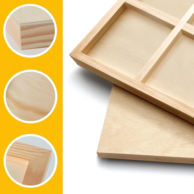 Falling in Art 2 Pack Unfinished Wooden Canvas Panels, 24x36 Gallery Birch Wood - Image 5