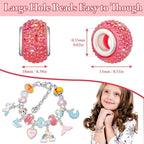Cludoo Large Hole Glass Beads for Jewelry Making - Image 4
